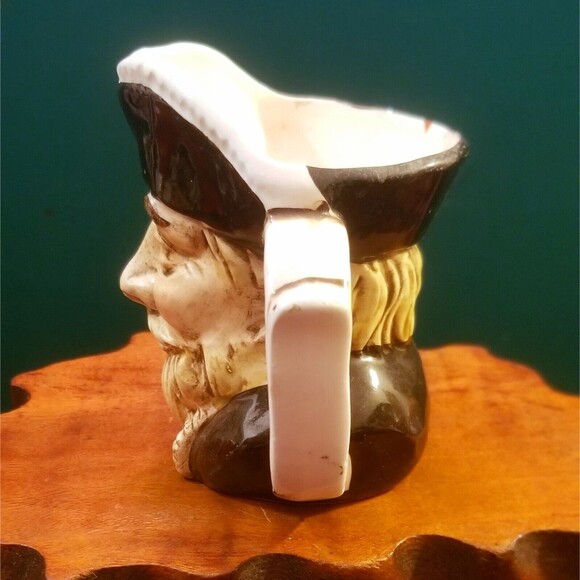 Vintage Pirate Toby Mug Ceramic 3.5" High Excellent Condition No Chips - Picture 2 of 6